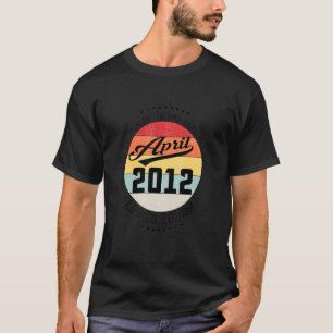 April 2012 10th Birthday 10 Years Of Being Legenda T-Shirt