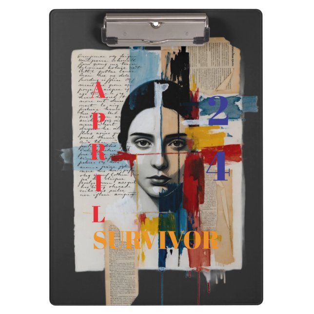 April 24 Survivor Clipboard (Front)