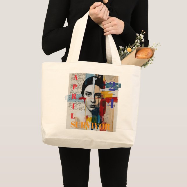 April 24 Survivor Tote Bag (Front (Product))
