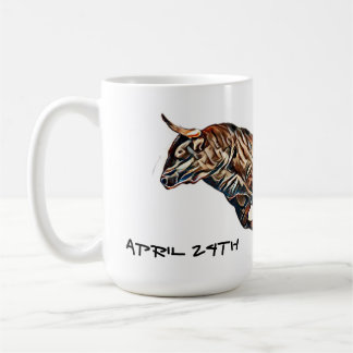 April 24th coffee mug