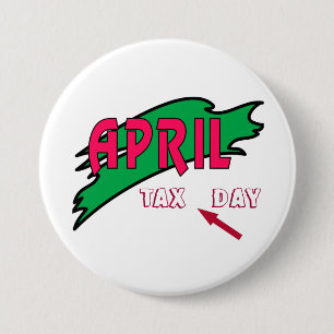 April - 7.5 cm round badge