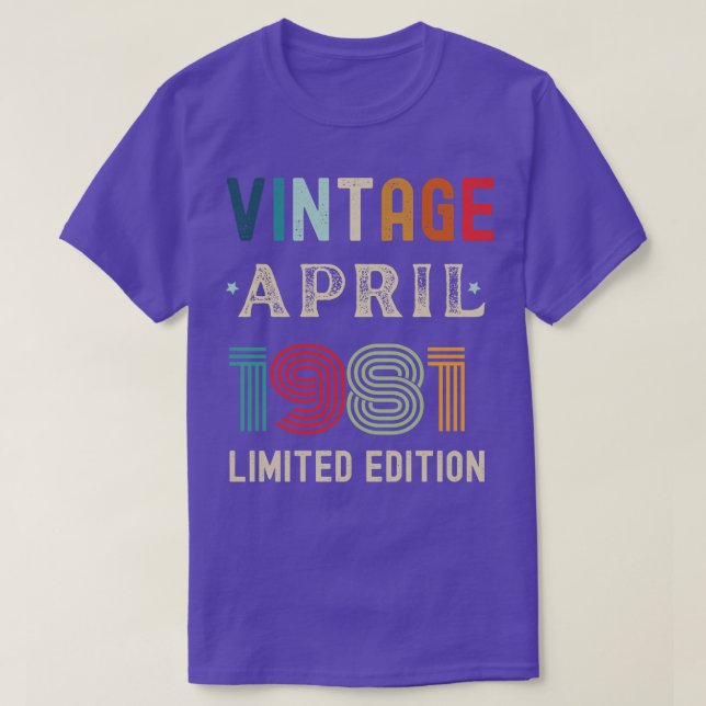 April Birthday Gift 24 T-Shirt (Design Front)