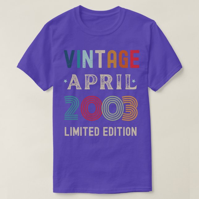 April Birthday Gift 2 T-Shirt (Design Front)