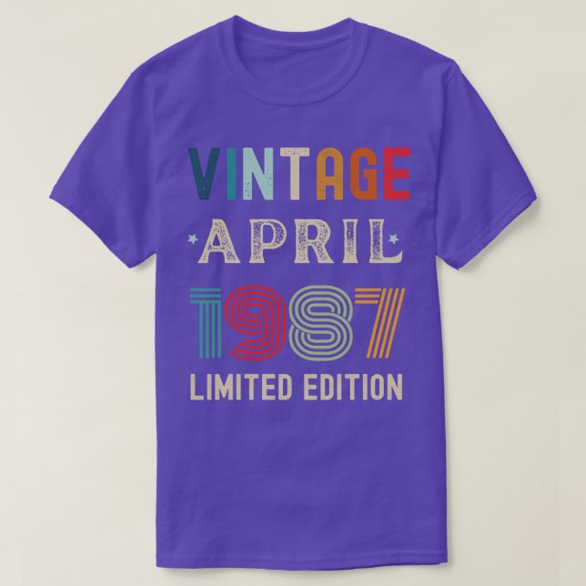 April Birthday Gift 7 T-Shirt (Design Front)