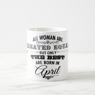 April Birthday Mug