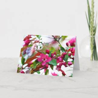 April Blossoms Greeting Card