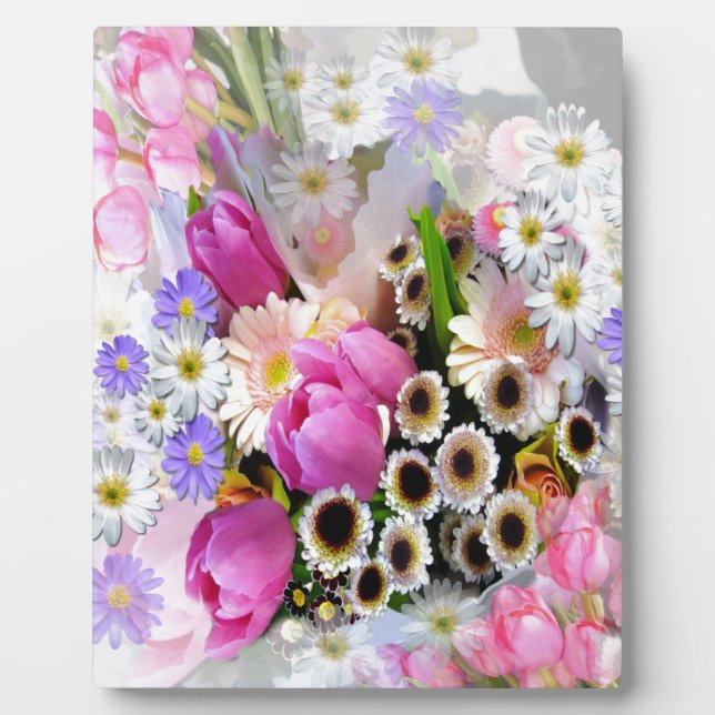 April Bouquet Plaque (Front)
