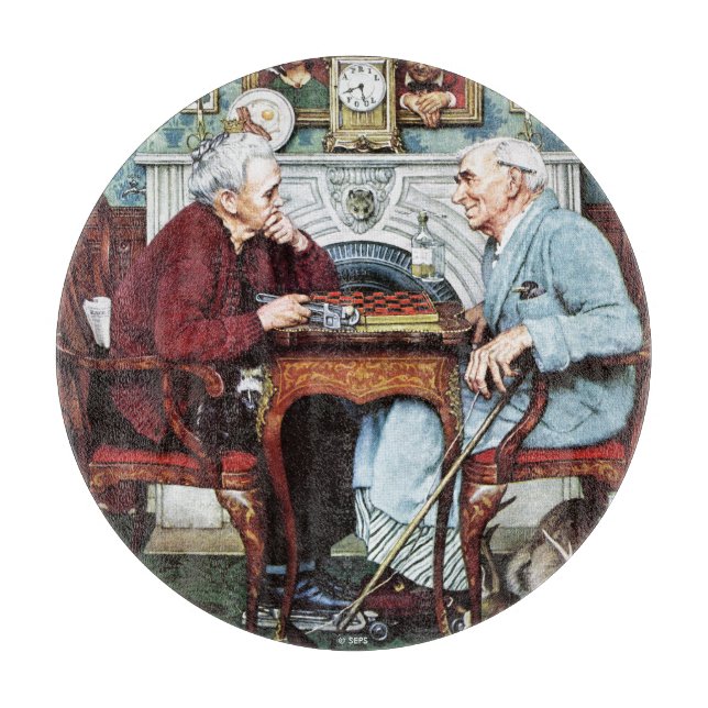 April Fool, 1943 Cutting Board (Front)