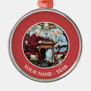 April Fool, 1943 Metal Ornament