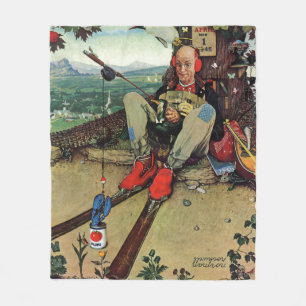 April Fool, 1945 Fleece Blanket