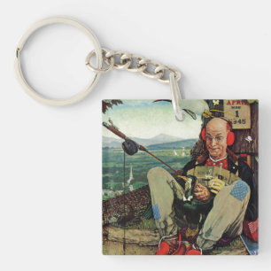 April Fool, 1945 Key Ring