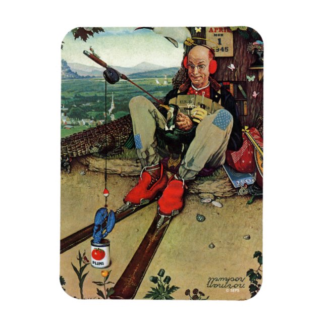 April Fool, 1945 Magnet (Vertical)