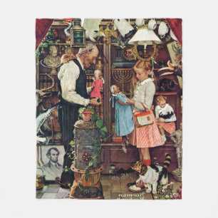 April Fool, 1948 Fleece Blanket