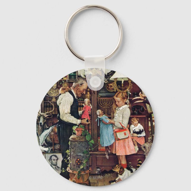 April Fool, 1948 Key Ring (Front)