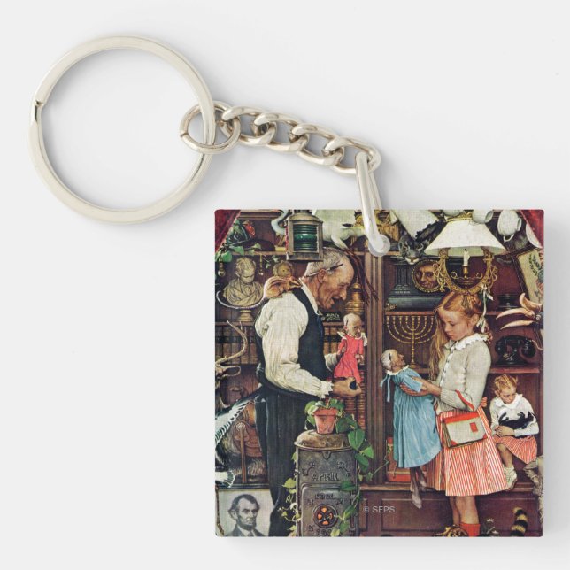April Fool, 1948 Key Ring (Front)