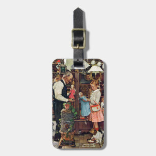 April Fool, 1948 Luggage Tag