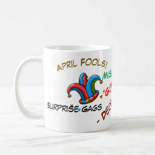 April Fool’s Day Jester Hat Mug Classic Mug, 11 oz