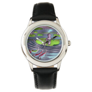 April Fool Vintage French Postcard Watch