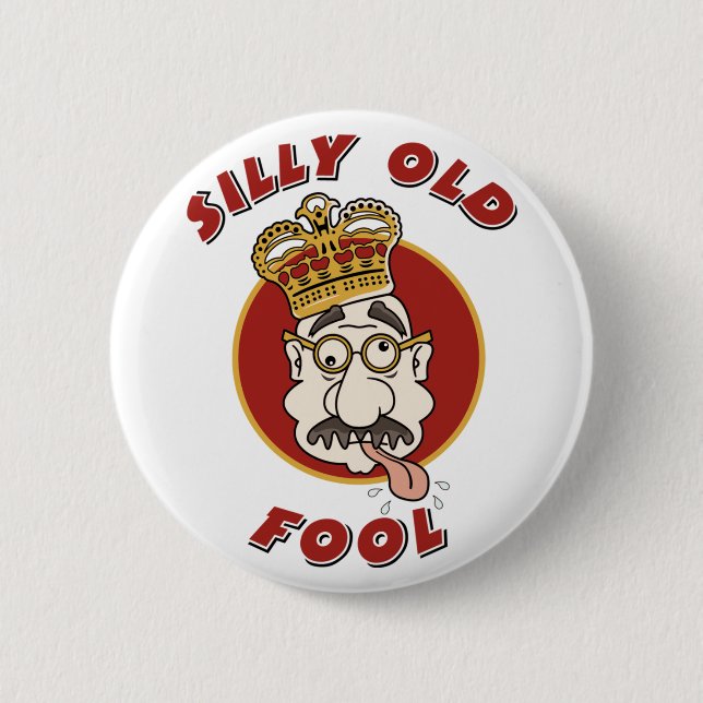 April Fools 6 Cm Round Badge (Front)
