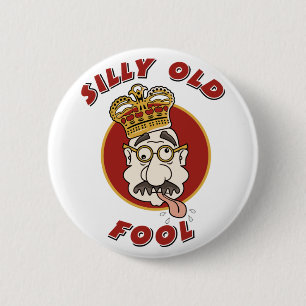 April Fools 6 Cm Round Badge