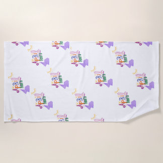 April Fools' Beach Towel