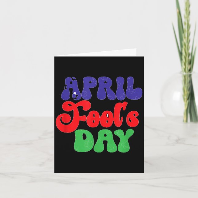 April Fools Day Card (Front)