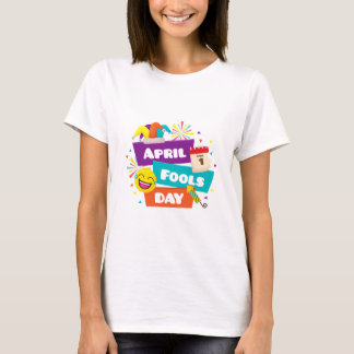 April Fools' Day Fun - Colourful T-Shirt Design!