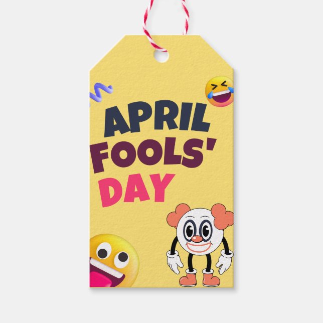 April Fool's Day  Gift Tags (Front)