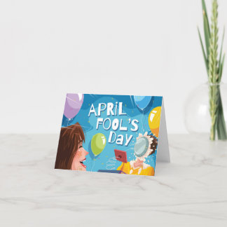 April Fool's Day Holiday Card
