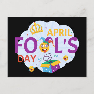 April Fool's Day Holiday Postcard