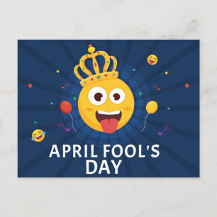 April Fool's Day Holiday Postcard
