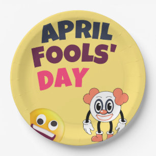 April Fool's Day  Paper Plate