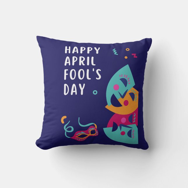  April Fool's day  Paper Plate Cushion (Front)