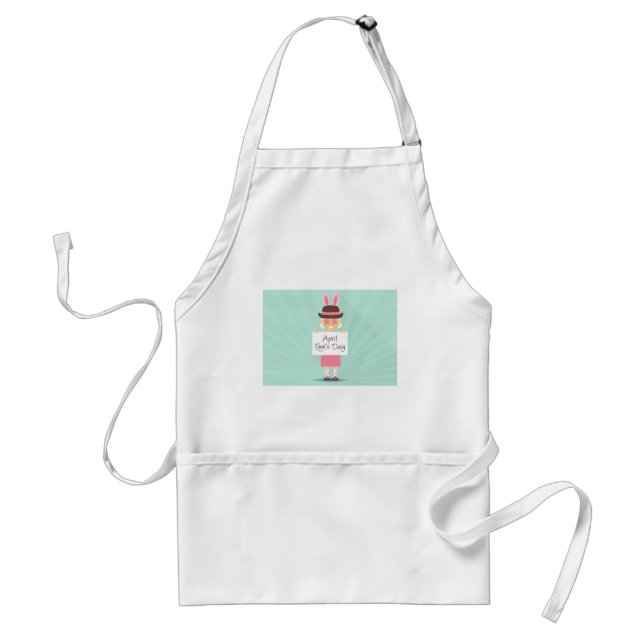 april fools day standard apron (Front)