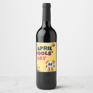 April Fool's Day Wine Label