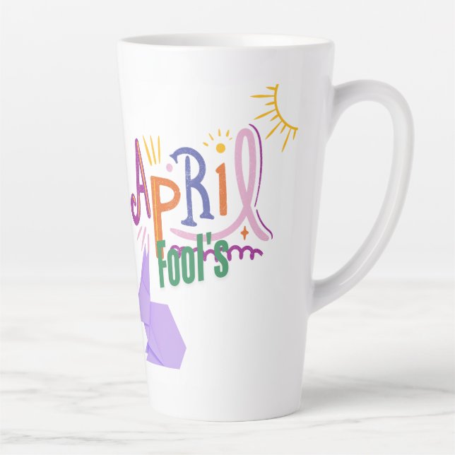 April Fool's Latte Mug (Right)