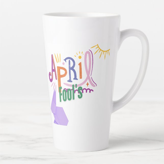 April Fool's Latte Mug (Right)