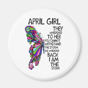 April Girl She Whispered Back I Am Storm Magnet