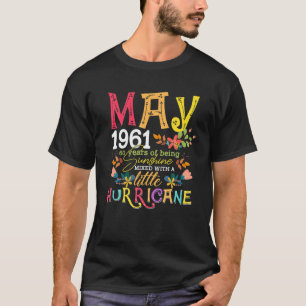 April Girls 1961 60Th Birthday 60 Years Old Made I T-Shirt