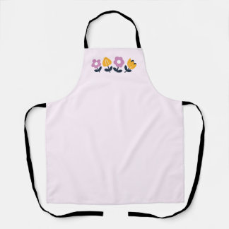 April Hugs and Wet Noses – Floral Part Apron