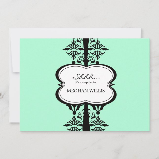 "April in Paris" Party Invitation (Front)