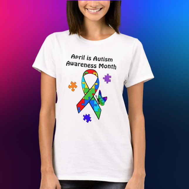 April is Autism Awareness Month  T-Shirt (Creator Uploaded)
