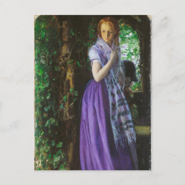 April Love - Arthur Hughes Postcard (Front)