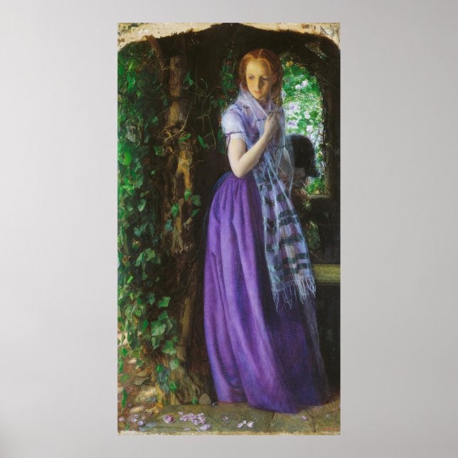 April Love (by Arthur Hughes) Poster (Front)