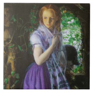 April Love by Arthur Hughes Tile