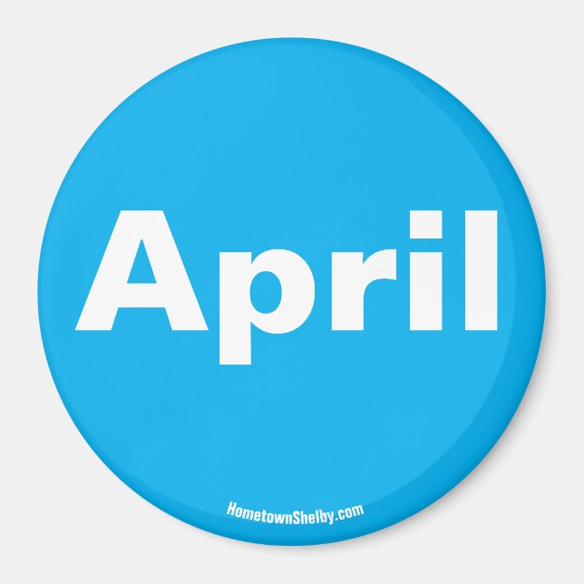 April magnet (Front)