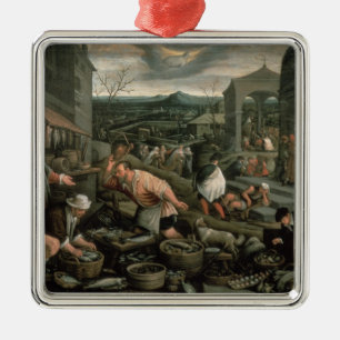 April Metal Tree Decoration