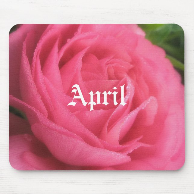 April Mouse Pad (Front)