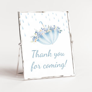 April Shower Bring May Flower Thank you for Coming Poster