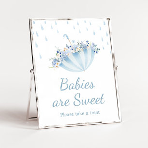 April Shower Bring May Flowers Babies are Sweet Poster
